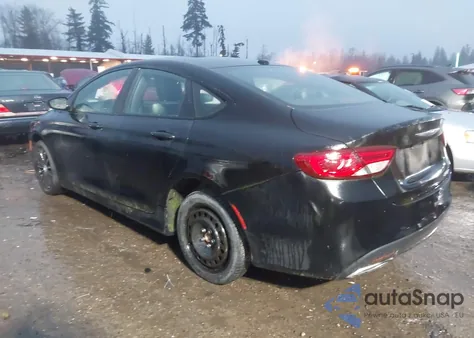 2015 Chrysler 200 S из США, поврежденный, VIN 1C3CCCBB6FN659415